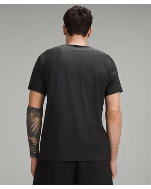 lululemon athletica Black – Ultra-Soft Nulu Short-Sleeve T-Shirt – – for men