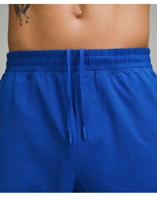 lululemon athletica Pace Breaker Linerless Shorts - 5" - Color Blue - Size L for men