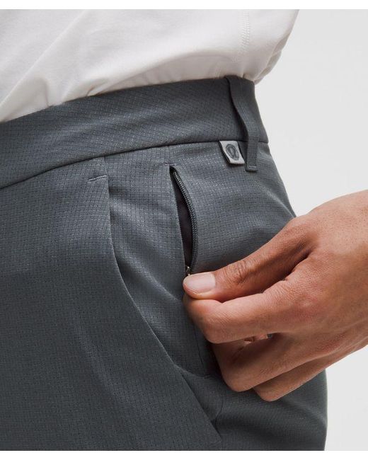 lululemon athletica Black Abc Slim-Fit Trouser 30L for men