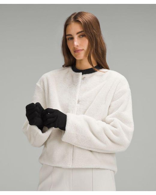lululemon athletica Black Warm Revelation Gloves