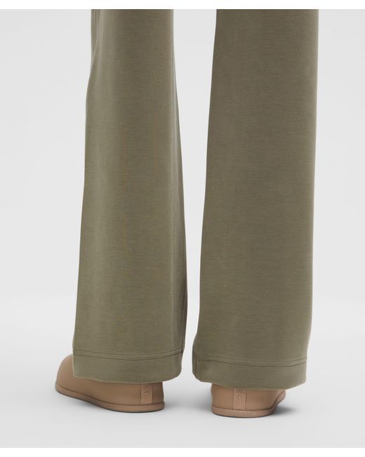 lululemon athletica Natural Softstreme Pintuck Mid-Rise Pant