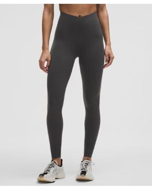 lululemon athletica Black Glow Up Super-High-Rise Tight 28"