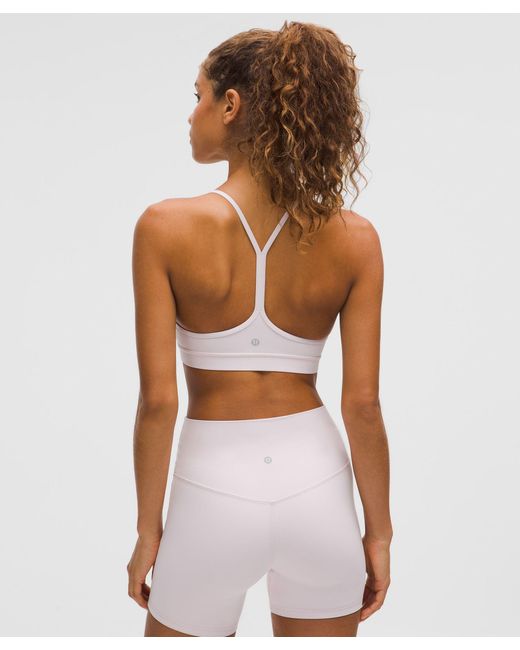 lululemon athletica Pink Flow Y Bra Nulu