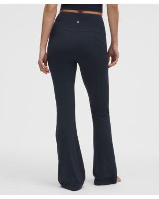 lululemon athletica Blue Groove Nulu Super-High-Rise Flared Pant
