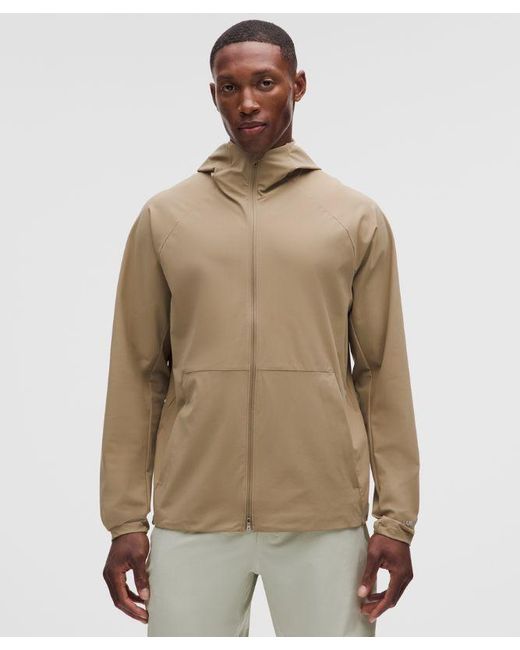 lululemon athletica Natural – Pace Breaker Jacket – Color Khaki – Size Large for men