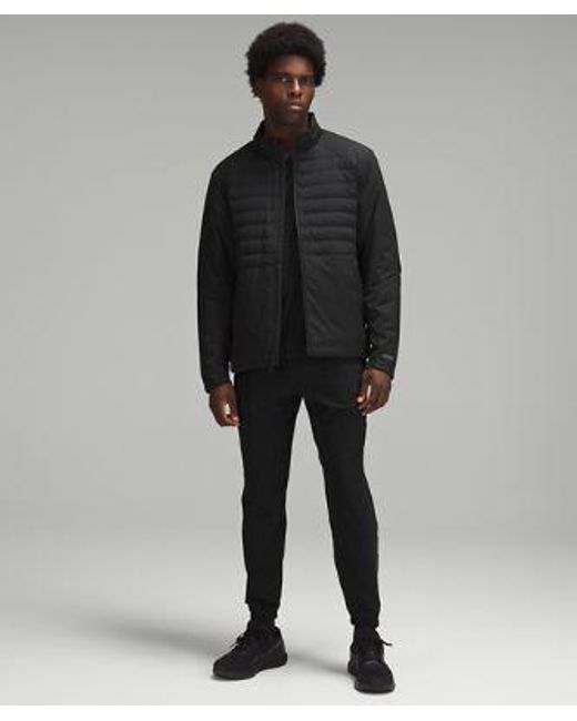 lululemon athletica Black Down For It All 700-Fill Jacket for men