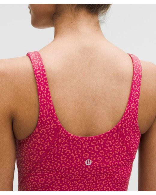 lululemon athletica Red Align Tank Top