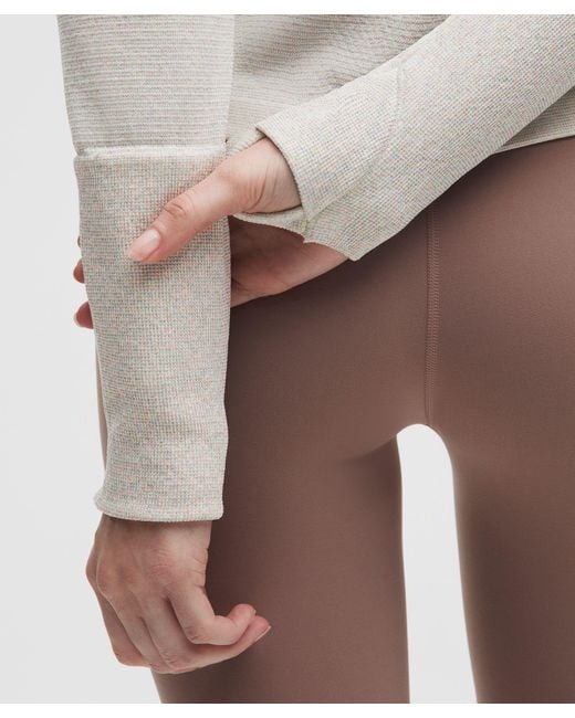 lululemon athletica Gray Swiftly Tech Long-Sleeve Shirt 2.Waist Length