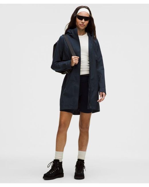 lululemon athletica Gray – Rain Rebel Jacket – – Size 4