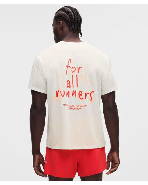 lululemon athletica Red Mile Maker Mesh Short-Sleeve Shirt for men