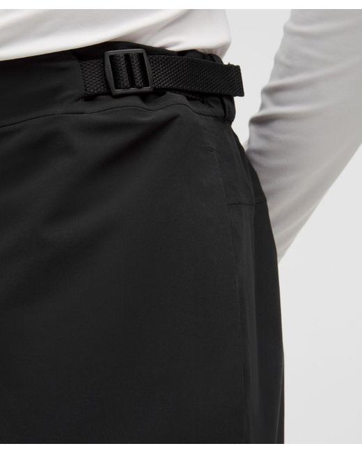 lululemon athletica Black Waterproof Golf Pant for men