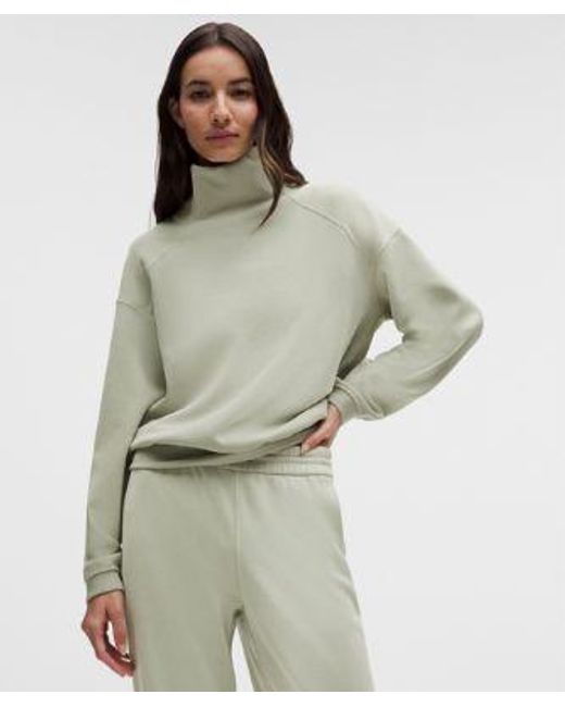 lululemon athletica Green – Brushed Softstreme Funnel Neck – /Pastel –
