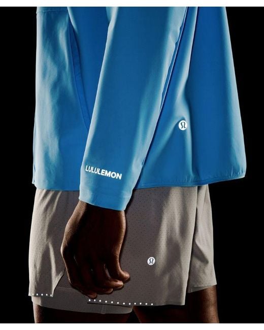 lululemon athletica Blue Pace Breaker Jacket for men