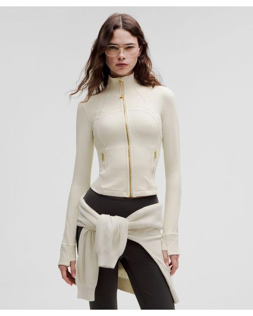 lululemon athletica Natural Define Cropped Jacket Nulu