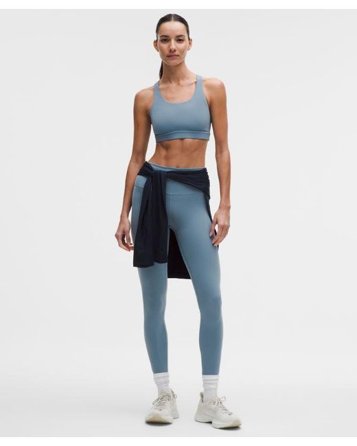 lululemon athletica Blue Wunder Train High-Rise Tight 25"
