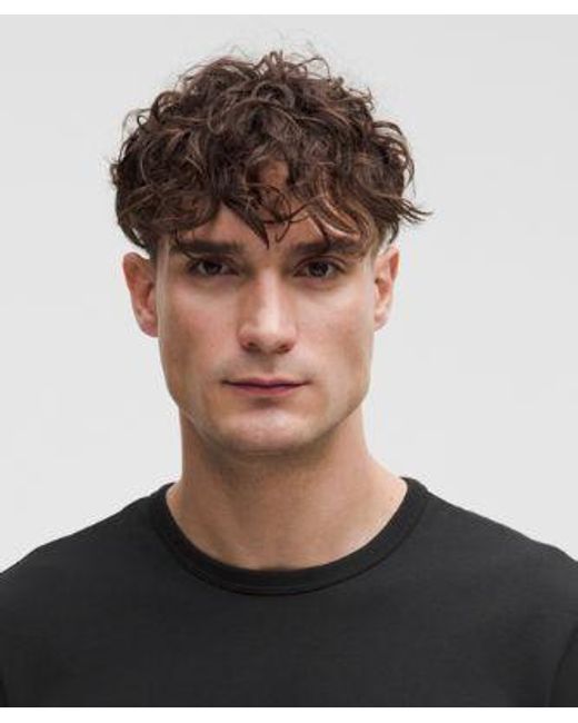 lululemon athletica Black Organic Cotton Classic-Fit Long-Sleeve Shirt for men