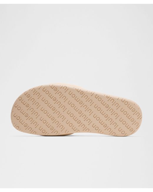 lululemon athletica Natural Restfeel Slide Graphic
