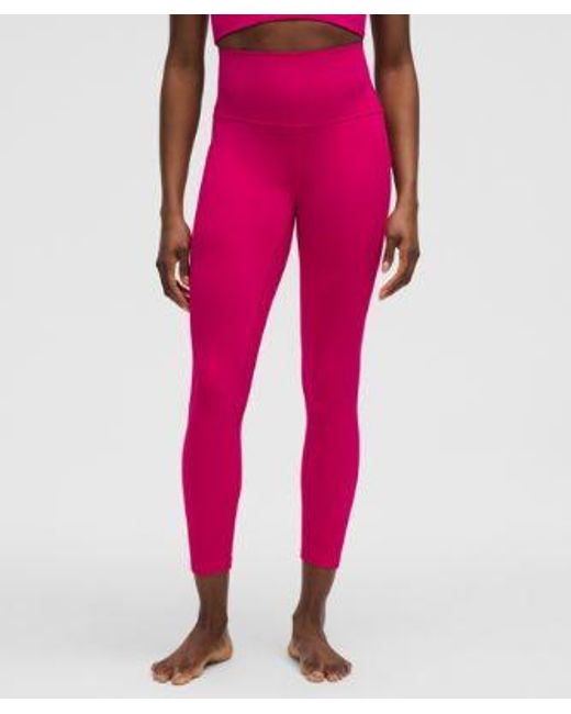 lululemon athletica Pink Align High-Rise Pant With Pockets 25"