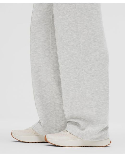 lululemon athletica White Softstreme Pintuck Mid-Rise Pant