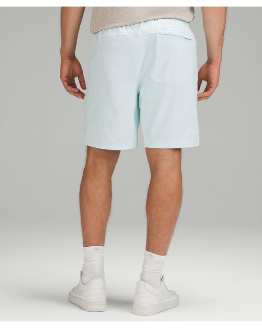 lululemon athletica Blue Bowline Shorts 8" Stretch Ripstop for men