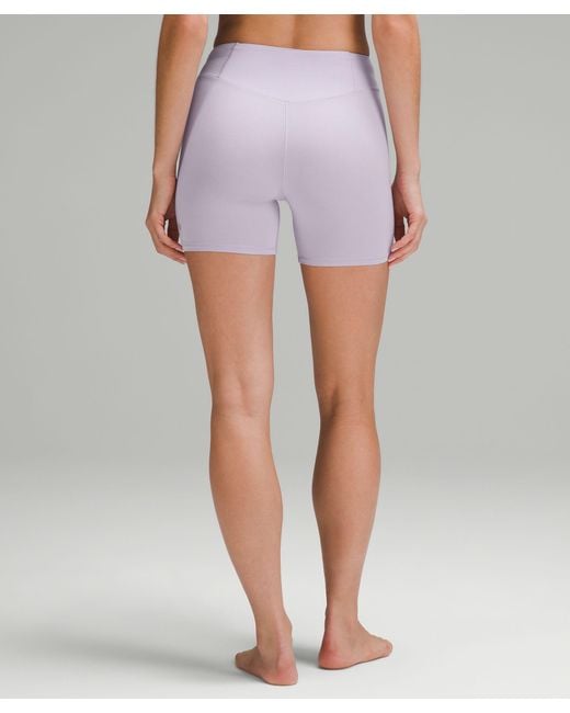 lululemon athletica Blue Underease Super-high-rise Shortie Underwear - 5" - Color Purple/pastel - Size 2xl