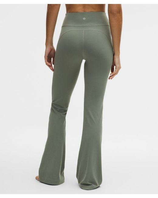 lululemon athletica Green Groove Nulu High-Rise Flared Pant