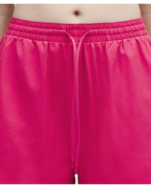 lululemon athletica Pink Pace Rival High-Rise Shorts 5"