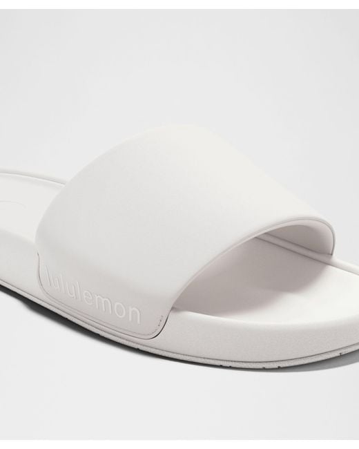 lululemon athletica White Restfeel Slide