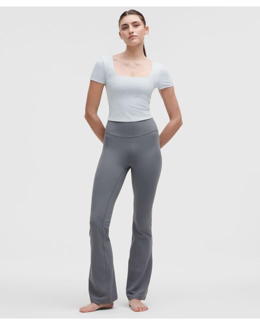 lululemon athletica Blue Groove Nulu High-Rise Flared Pant