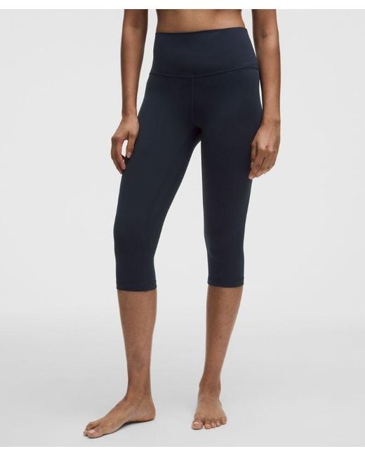 lululemon athletica Align High-rise Crop Leggings - 17" - Color Blue - Size 0