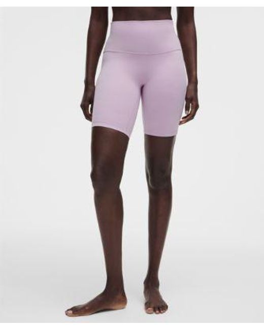 lululemon athletica Red Align High-Rise Short 8"
