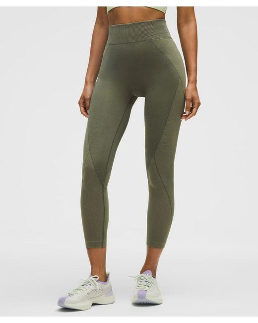 lululemon athletica Green – Get Low High-Rise Training Tight Leggings – 25" – – Size 4
