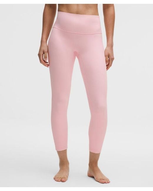 lululemon athletica Pink Align No Line High-Rise Pant 25"