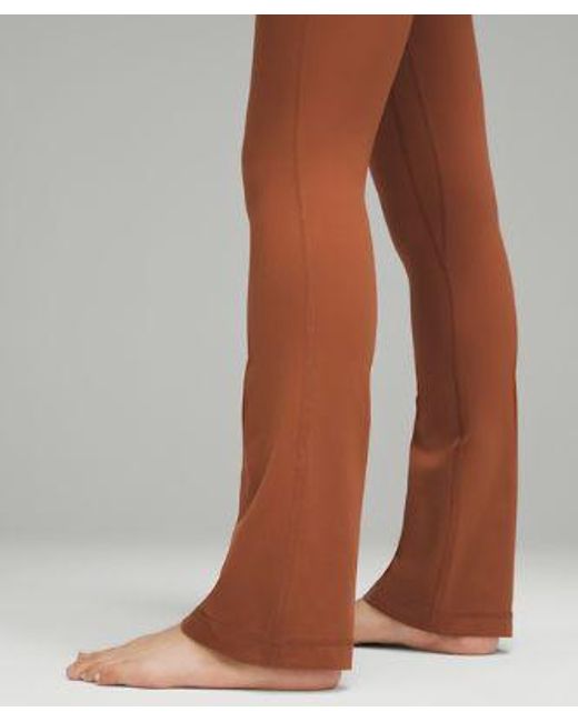 lululemon athletica Brown Aligntm High-rise Mini-flare Pants Extra Short