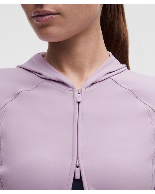 lululemon athletica Purple – Wunder Train Full-Zip Jacket – – Size 4
