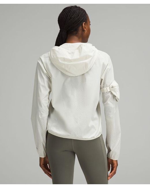 lululemon athletica Gray – Ventilated Packable Trail Running Jacket – –