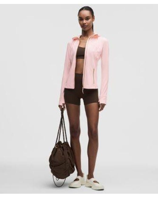 lululemon athletica Pink – Define Hooded Jacket Nulu – – Size 4