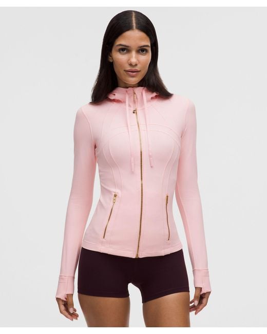 lululemon athletica Pink Define Hooded Jacket