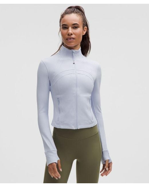 lululemon athletica Gray Define Cropped Jacket