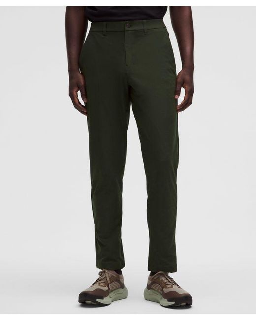 lululemon athletica Black Abc Classic-Fit Trouser 32L for men