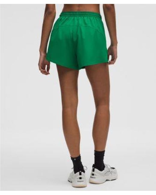 lululemon athletica Green Court Rival High-Rise Short 3"