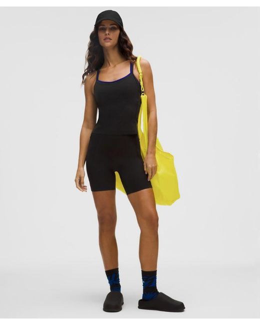 lululemon athletica Black Santa Monica Tank Top