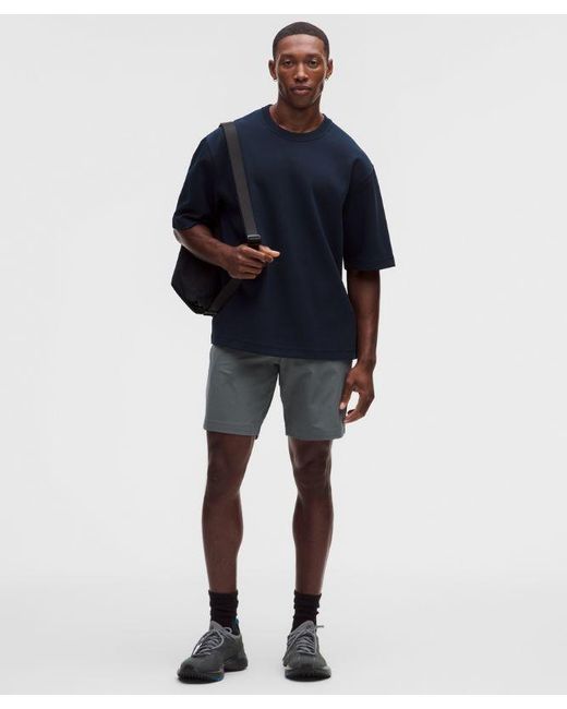 lululemon athletica Blue Abc Classic-Fit Shorts 9" Warpstreme for men