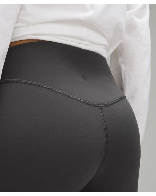 lululemon athletica Black Wunder Under Smoothcover High-Rise Tight 25"