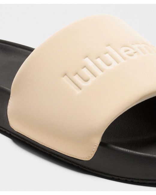 lululemon athletica Metallic – Restfeel Slides Graphic – / – Size 14 for men