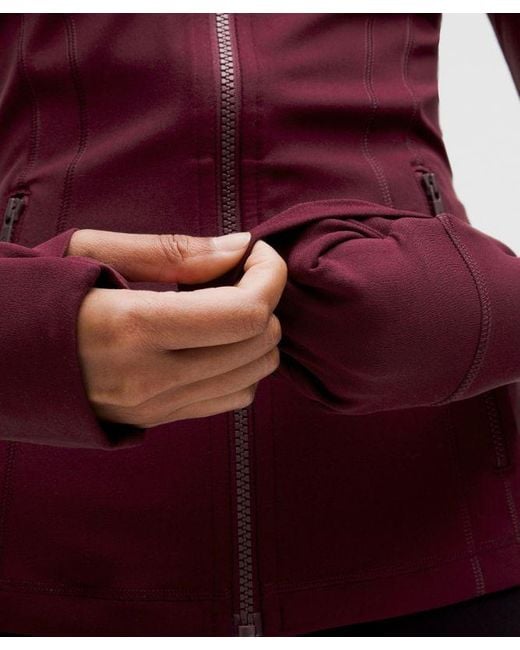 lululemon Define Jacket Nulu in Red | Lyst UK