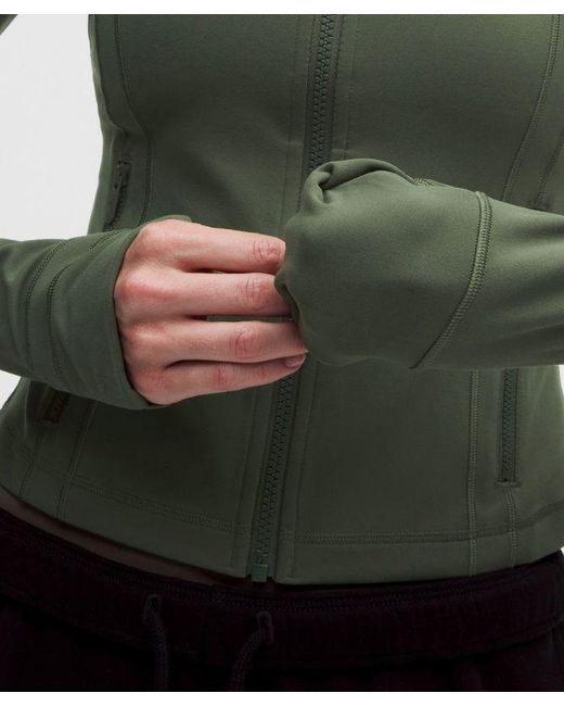 lululemon athletica Green Define Cropped Jacket