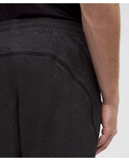 lululemon athletica Black Pace Breaker Linerless Short 9" for men
