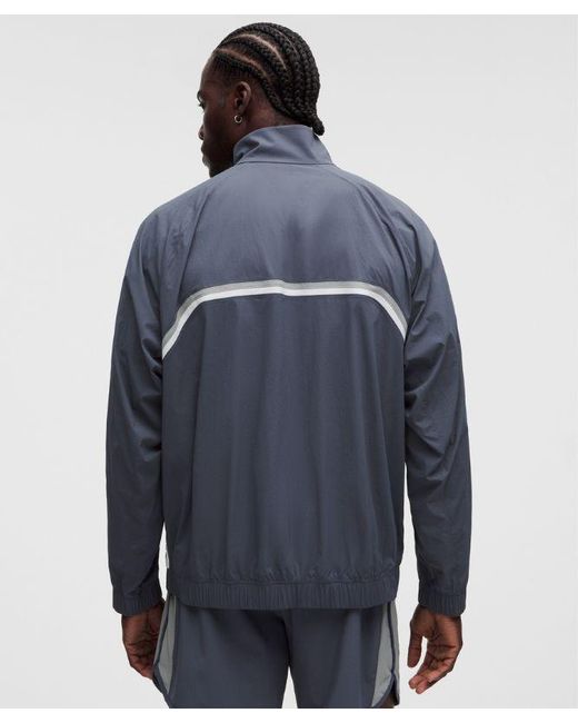 lululemon athletica Blue – Pace Breaker Track Jacket Glyde – – Size Large for men