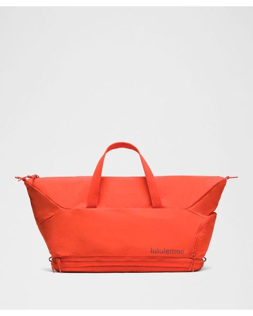lululemon athletica Red 3-In-1 Gym Duffle Bag 30L